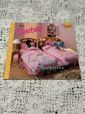 Vintage 1998 Golden Books Dear Barbie Let’s Have a Sleepover Special Edition